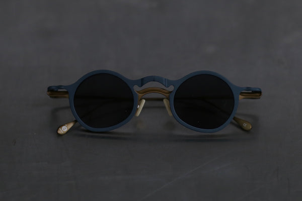Rigards Bronze + Ink Frame Transparent Dark Gray Glasses RG1924TI